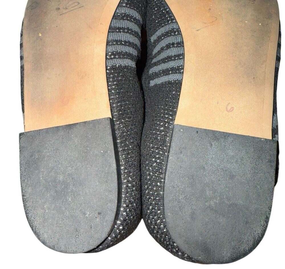 Sam Edelman Felicia Knit Ballet Flats Grey Black Size 6 - Picture 9 of 9
